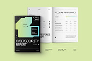 Cybersecurity Report - TEKK, a Brochure Template by fakhroo (Thumbnail 1 of 10)