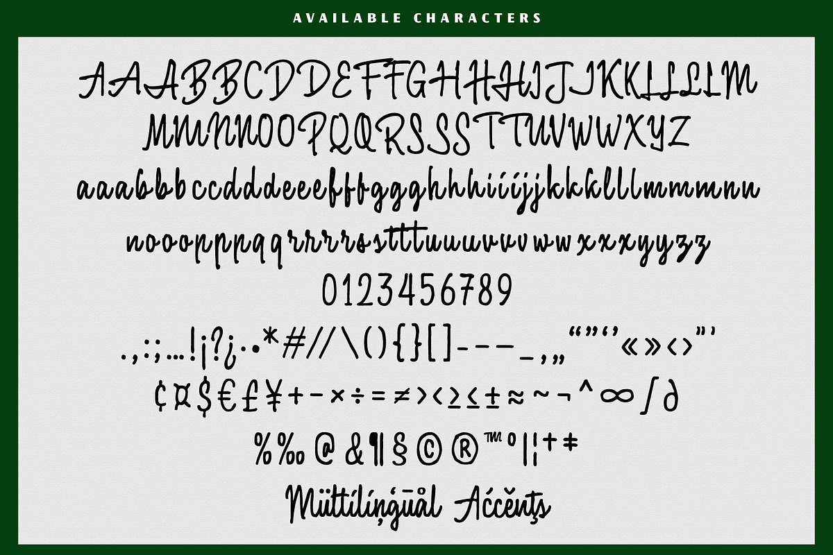 Fairforest - Font Duo, a Handwritten Font by Adam Fathony (Photo 15 of 17)