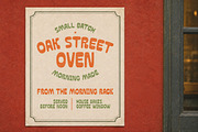 Toasted Avenue Vintage Deli Font, a Script Font by Littlehand (Thumbnail 8 of 9)