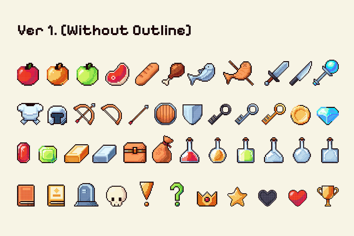 Pixel Fantasy RPG Element Pack, an Object Graphic by Artbox Studio (Photo 2 of 3)