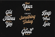Voltury Vintage Script (with extras), a Script Font by Angin Studio (Thumbnail 9 of 11)