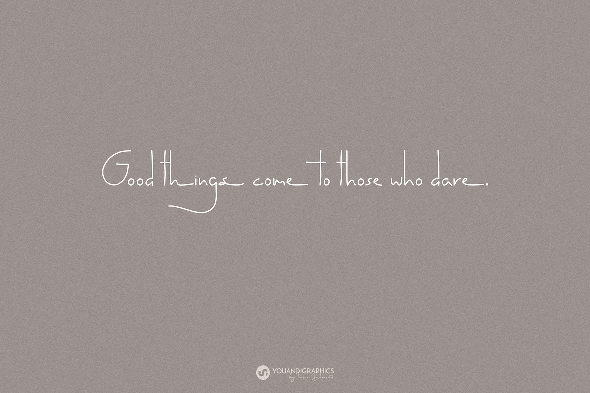 Penny Ellen Playful Handwritten Font, a Handwritten Font by Youandigraphics (Photo 11 of 11)