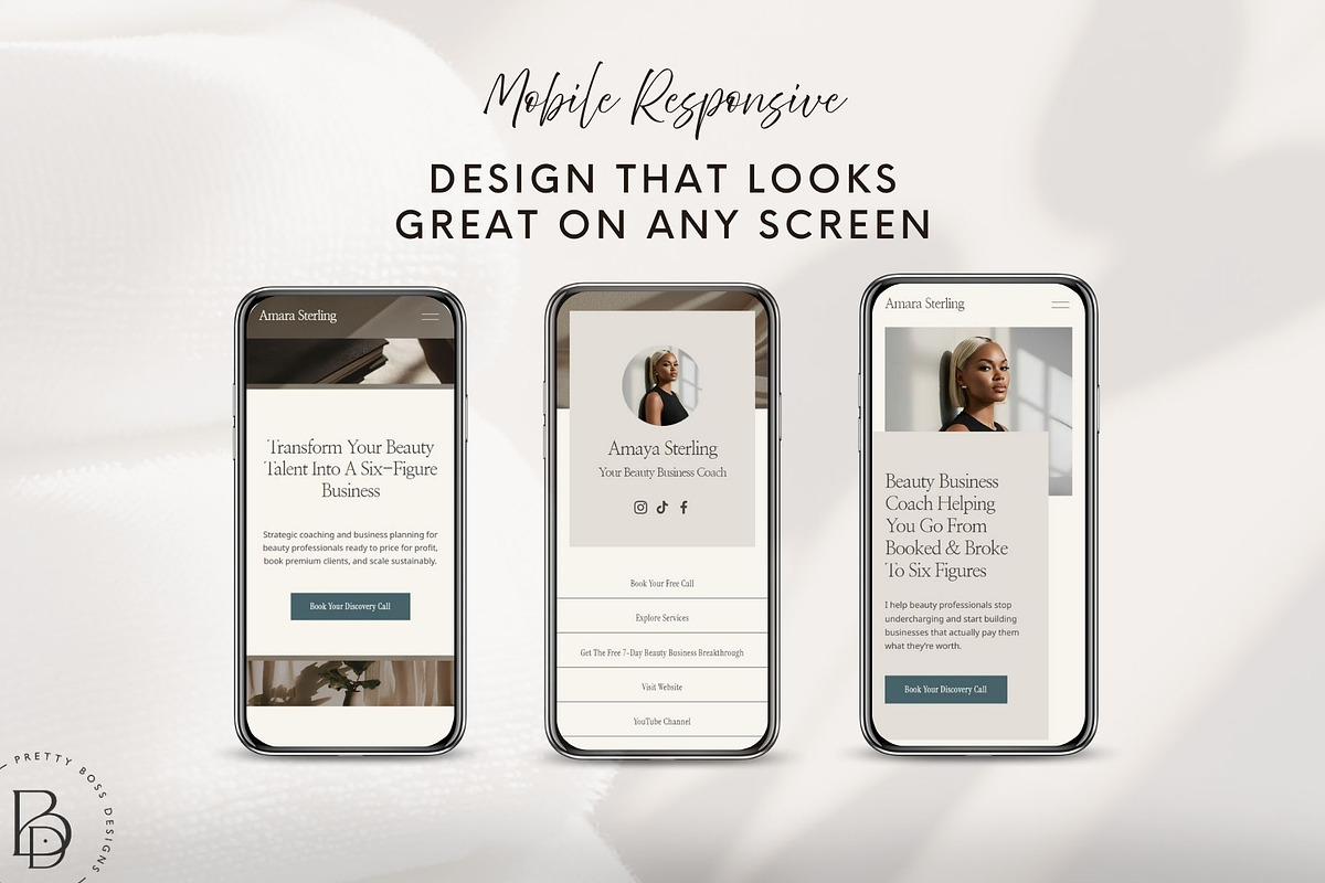 Squarespace Template for Coach preview 6