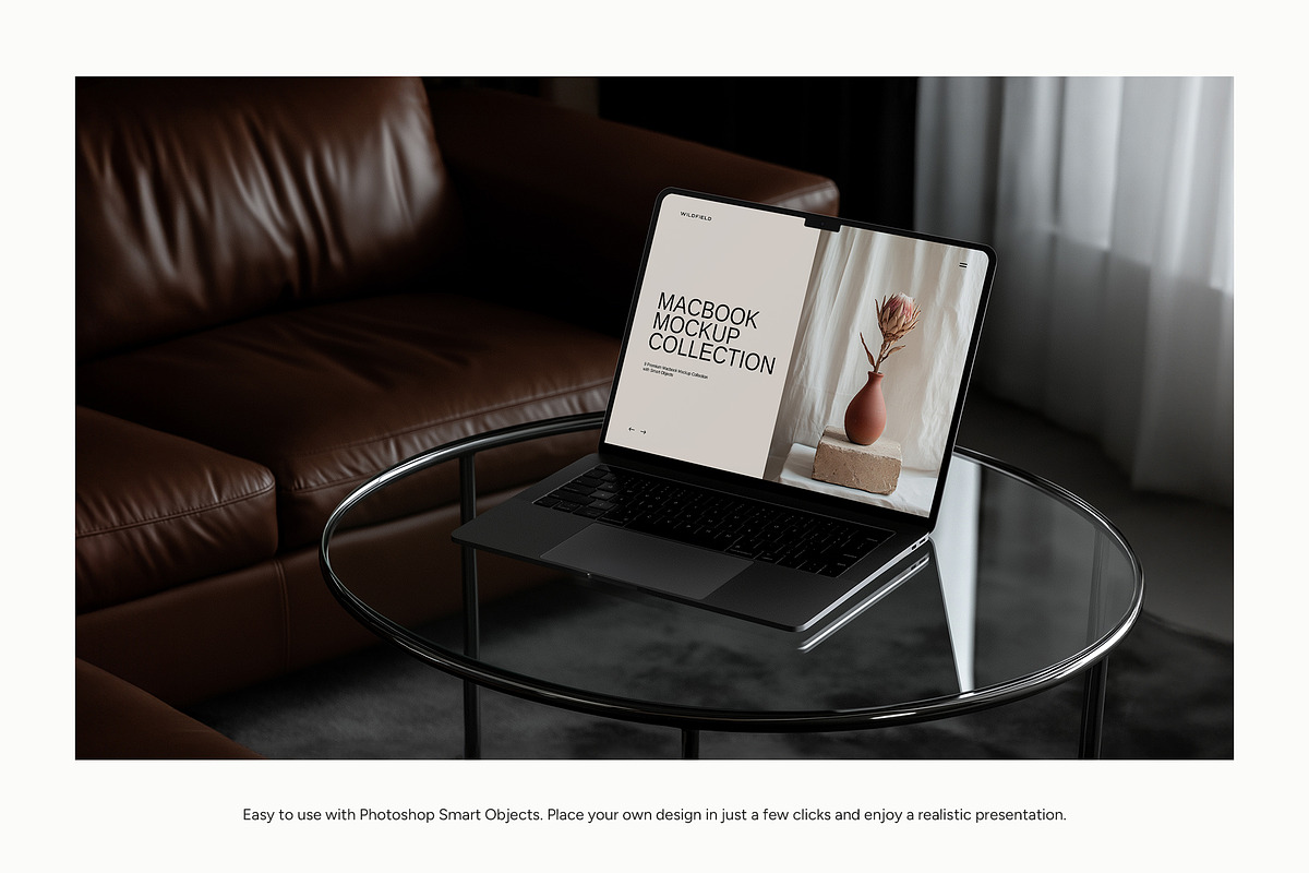 MacBook Laptop Mockup Bundle, a Mac Mockup by Wildfield Studio (Photo 3 of 8)