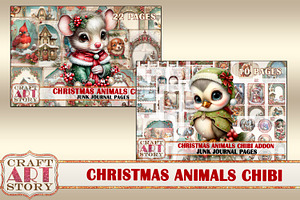 Christmas Animals Chibi ADDON