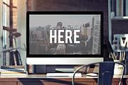 5 PSD screen mockups, a Mac Mockup by Egor Shkolnikov (Thumbnail 5 of 5)