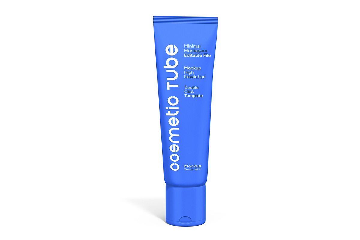 Cosmetic Tube Mockup Template, a Product Mockup by graphypix (Photo 1 of 4)