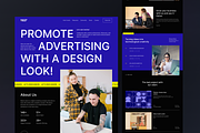 Master Piece - Business Landing Page, a Landing Page Template by SundayWorkTeam (Thumbnail 2 of 3)
