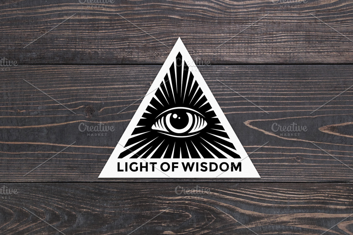 All-Seeing Eye Logo Template, a Branding & Logo Template by pne-design (Photo 2 of 4)