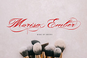 Bonthing Calligraphy, a Script Font by madeDeduk (Thumbnail 8 of 9)