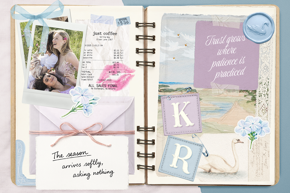 BREATH OF SPRING Scrapbooking Bundle, an Object Graphic by Moon Starer Studio (Photo 10 of 10)