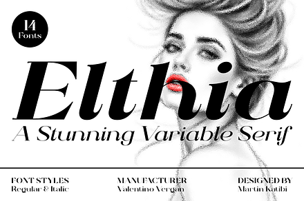 Elthia - Variable Serif