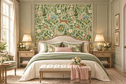 Enchanted Garden Seamless Wallpaper, a Wallpaper Graphic by by creative paper (Thumbnail 15 of 15)