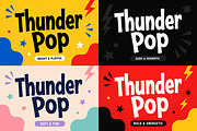Thunder Pop – Bold Playful Font, a Slab Serif Font by Wow Magic (Thumbnail 4 of 4)