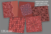 Marsala Seamless Vector Patterns, a Pattern Graphic by Seamless and more stuff (Thumbnail 3 of 4)
