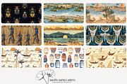 70 Ancient Egypt seamless pattern, a Pattern Graphic by Poppy Lane Studio (Thumbnail 3 of 10)
