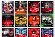 12 Halloween Party Flyers Bundle, a Flyer Template by FLYERHIVE (Thumbnail 2 of 3)