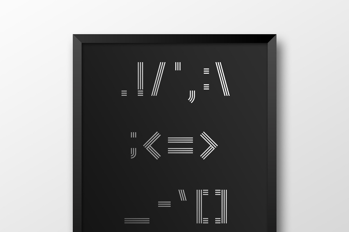 Spaceline Font, a Font by The Petim (Photo 4 of 4)