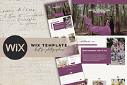 Wix Photography Website Template, a Wix Template by Design House (Thumbnail 1 of 10)