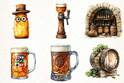 International Beer Day Clipart, an Illustration by Pixels.Craft (Thumbnail 2 of 6)