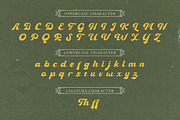 Ebullience font, a Script Font by Allmostudio (Thumbnail 7 of 10)