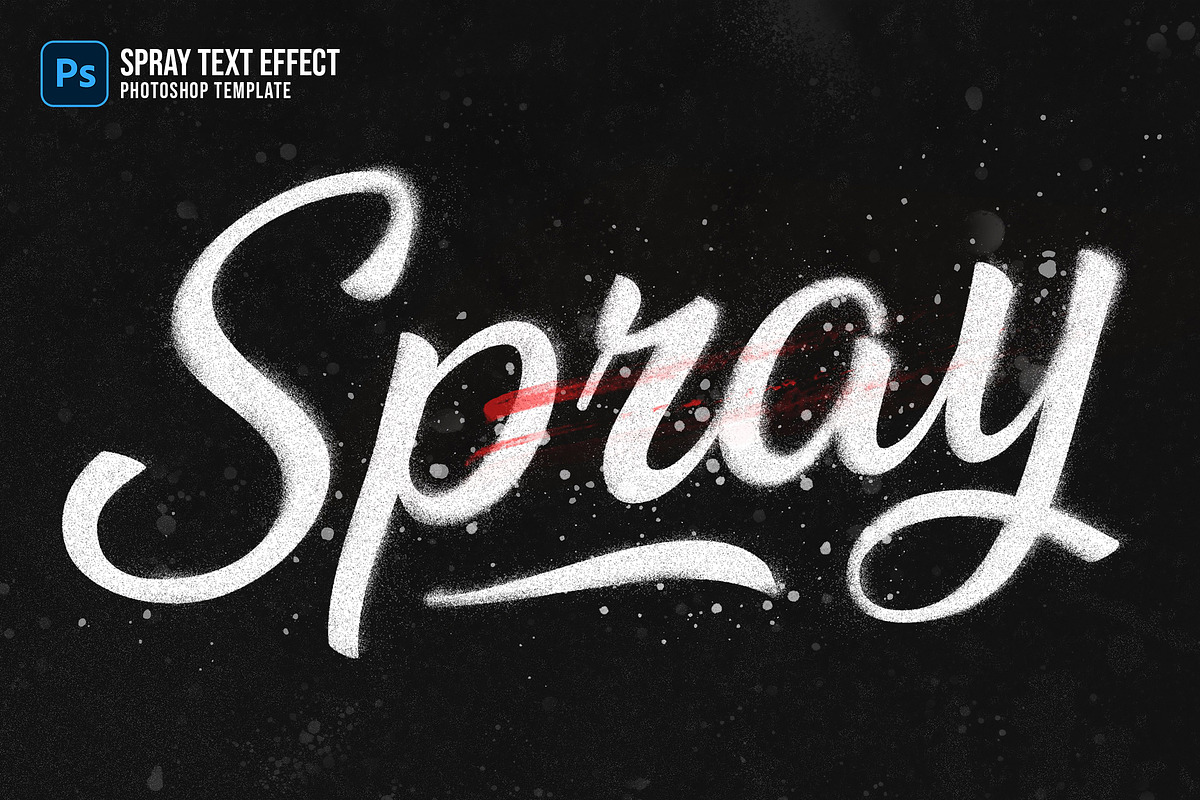 Spray Paint Text Effects, a Layer Style Add-On by Andrew Skoch Design (Photo 3 of 7)