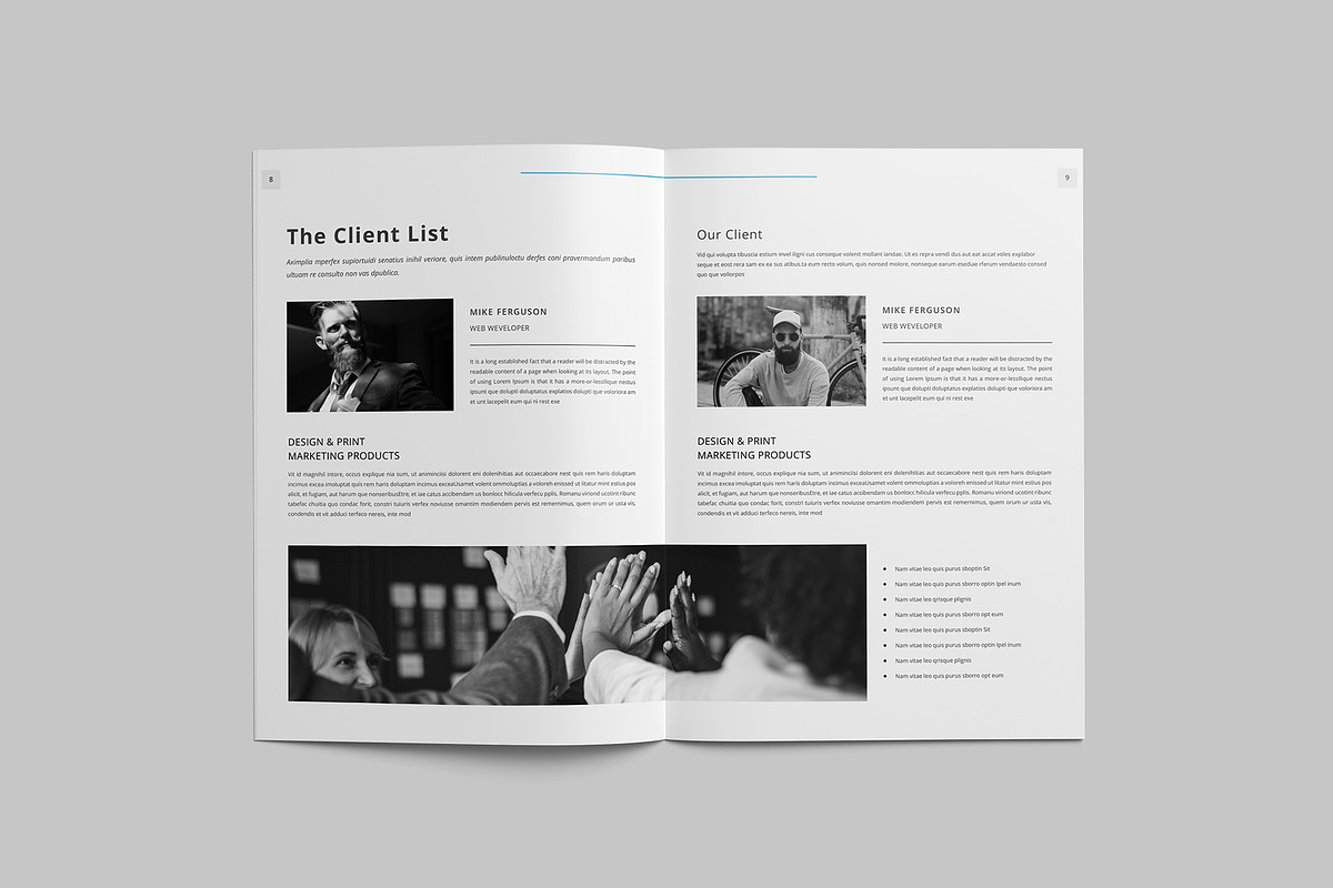Corporate Brochure, a Brochure Template by Tanber Hossen (Photo 7 of 14)