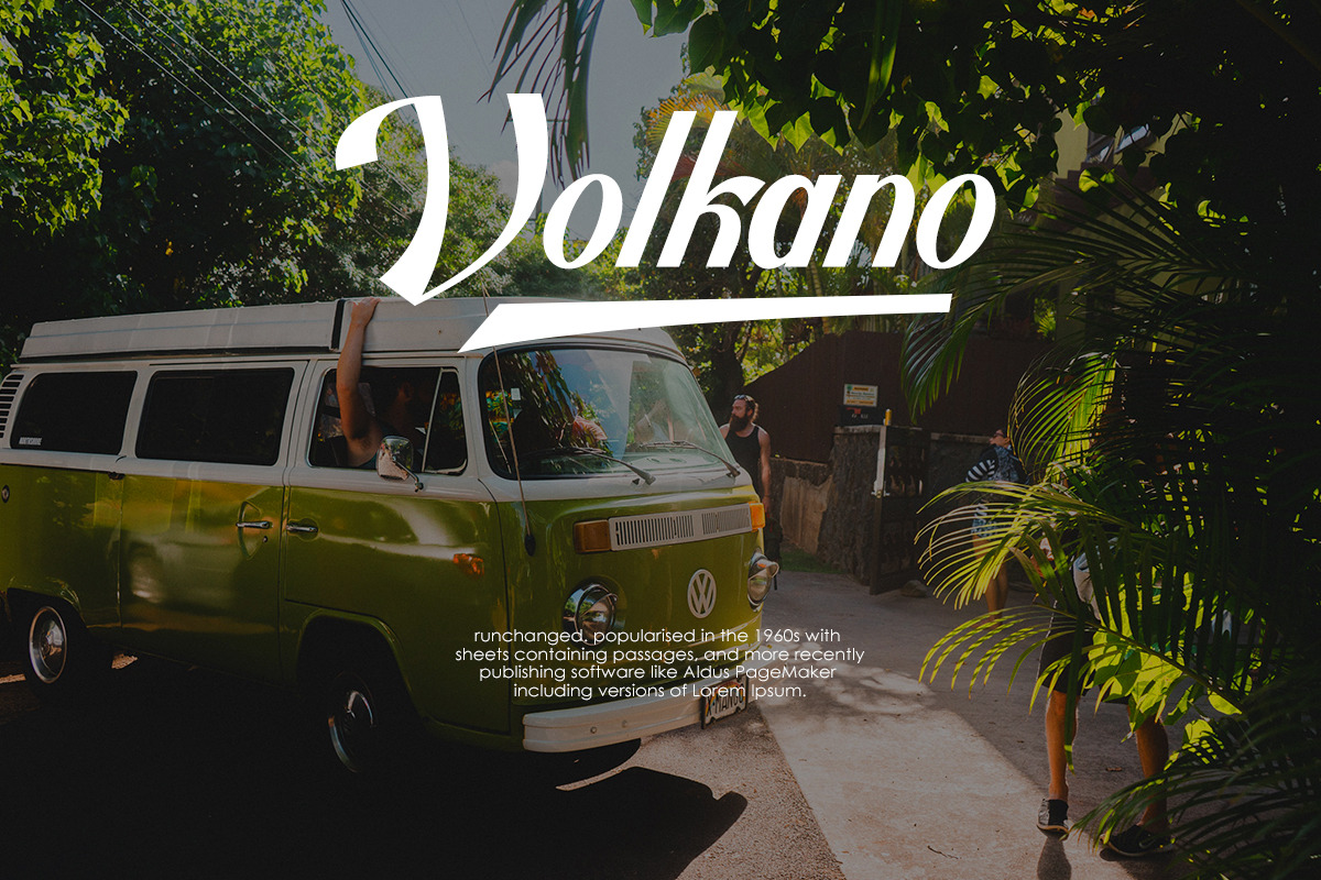 Underlane Retro Sans Serif, a Sans Serif Font by Muntab_Art (Photo 2 of 10)