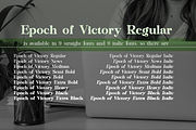 Epoch of Victory, a Serif Font by groens (Thumbnail 6 of 7)