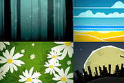 Paper Cutout Storybook Video Loops, a Background Graphic by Enchanted Studios (Thumbnail 2 of 4)