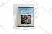 Funeral Welcome Sign Canva FR011, a Poster Template by TyphoonStudio (Thumbnail 3 of 8)