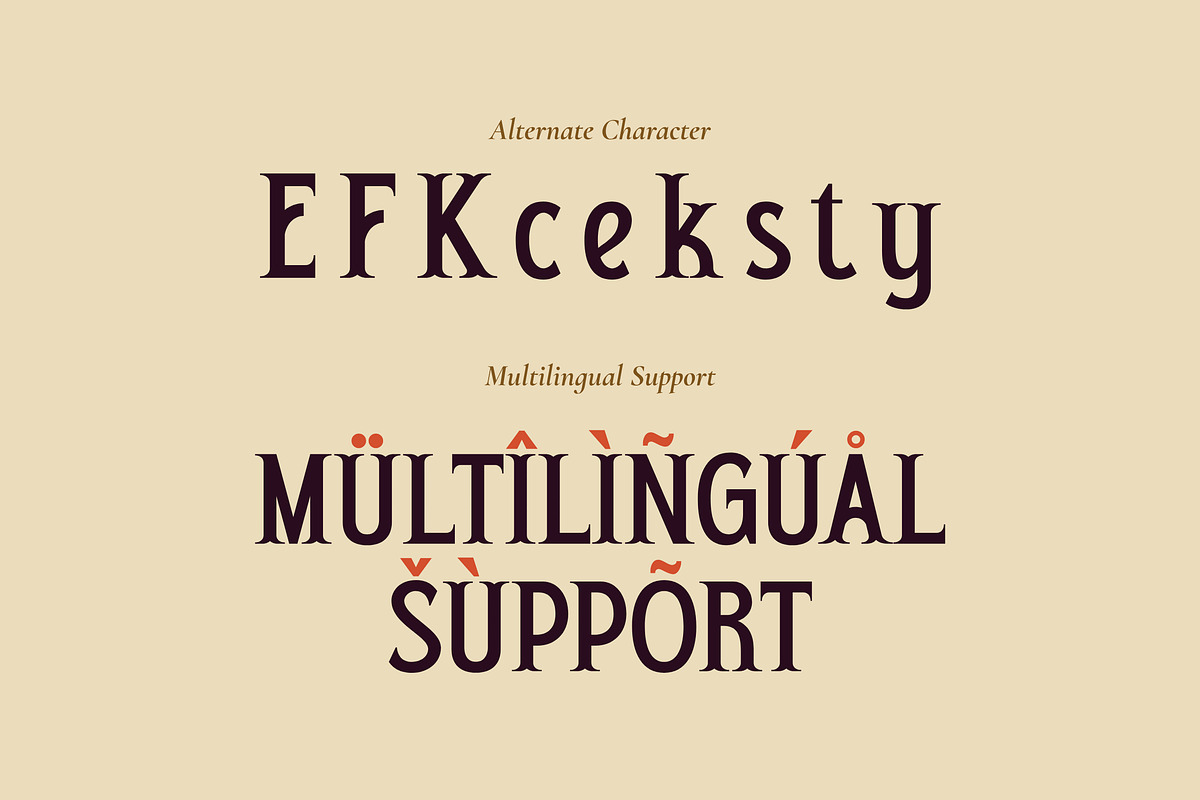 Thorne - Mystical Serif Display, a Serif Font by Imoodev (Photo 7 of 7)
