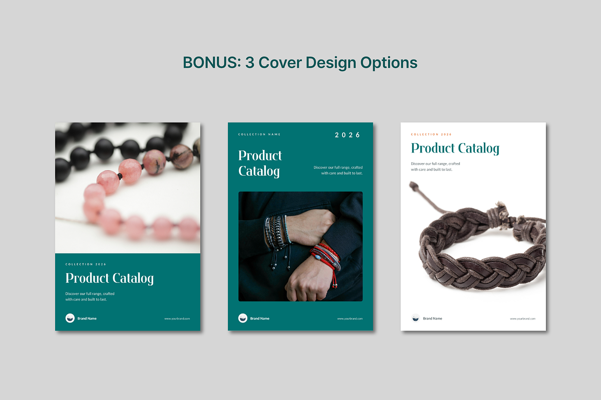 Product Catalog Template for Canva, a Brochure Template by Meenom Templates (Photo 12 of 12)