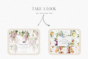 Watercolor Botanical Clipart, a Decorative Illustration by ThaismotaCreativeCo (Thumbnail 10 of 11)