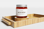Jam Jar Packaging Mockup, a Packaging Mockup by AndikaGraphic (Thumbnail 4 of 7)