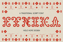 Etnika – A Traditional Script Font