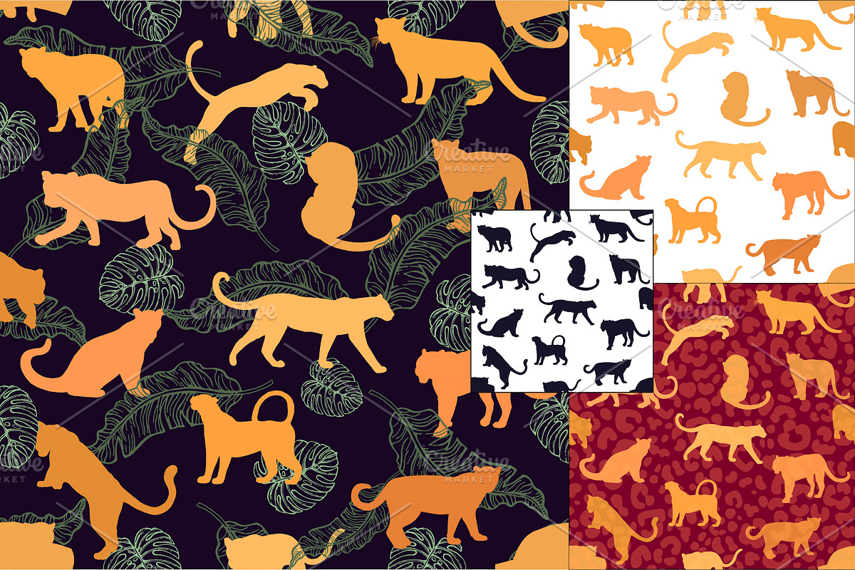 Leopards 3, an Animal Illustration by Ecaterina Sciuchina (Photo 6 of 6)