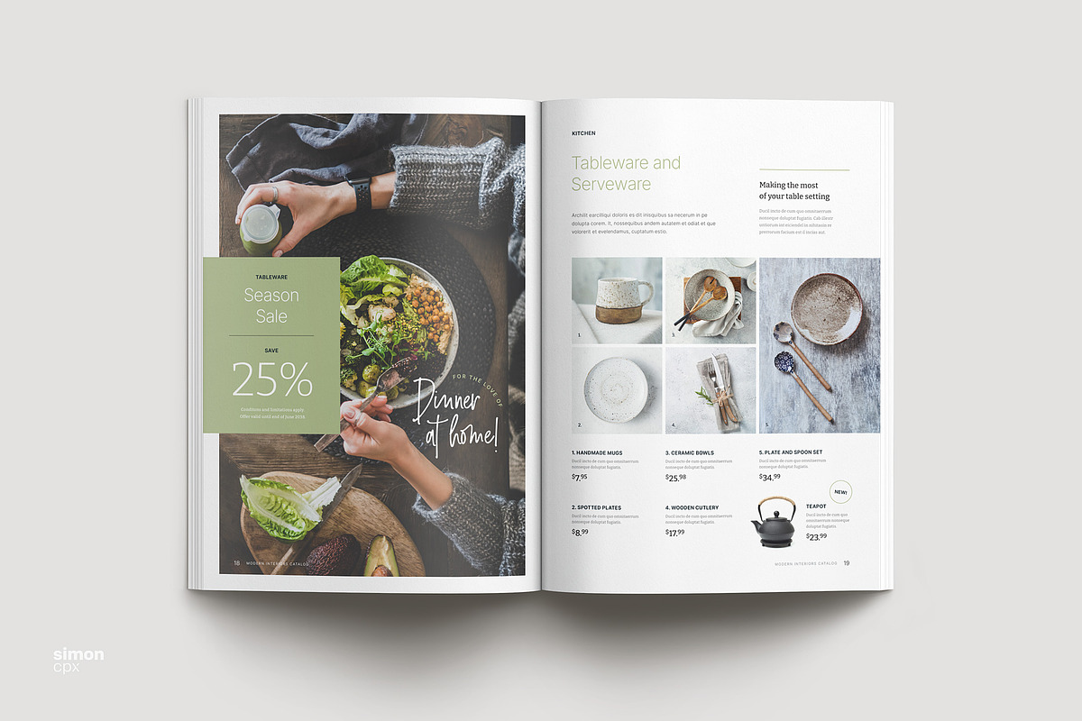 Product Catalog, a Brochure Template by Type Here Studio (Photo 18 of 20)
