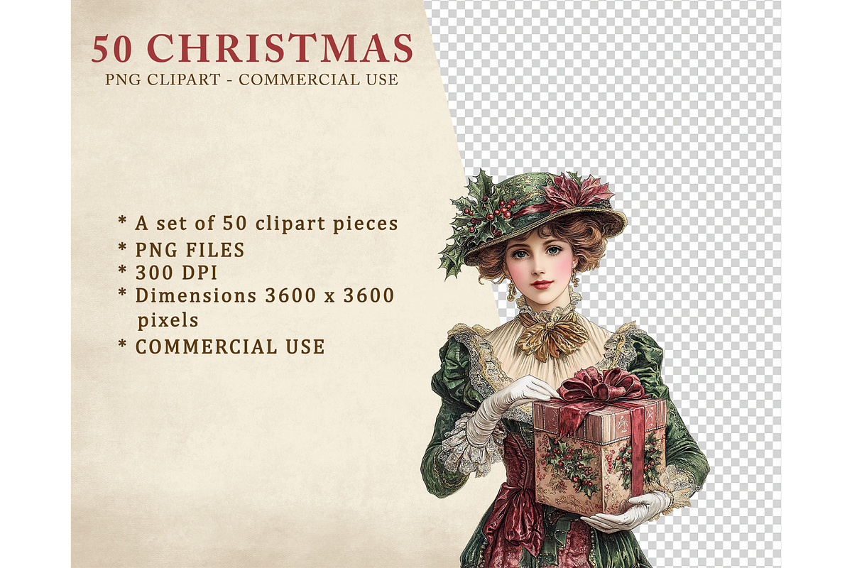 Christmas Traditions Clipart PNG, an Illustration by Memories By Lea (Photo 7 of 8)