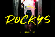 Rockys Handbrush Business Font, a Script Font by Creatype Studio (Thumbnail 1 of 8)
