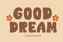 Good dream font