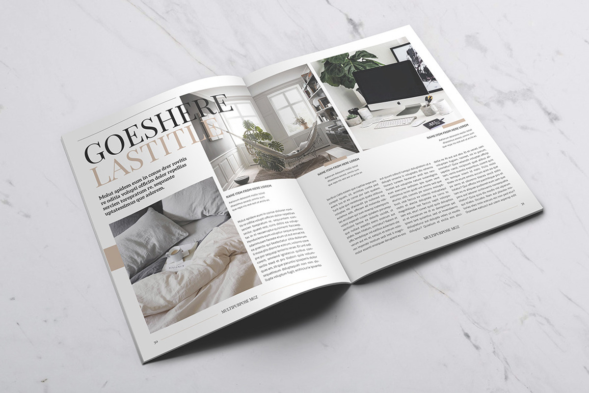 Magazine Bundle 10, a Magazine Template by Luuqas Design (Photo 9 of 12)