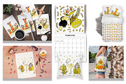 Animals Jungle clipart bundle, an Animal Illustration by WildStrawberry Magic (Thumbnail 5 of 8)