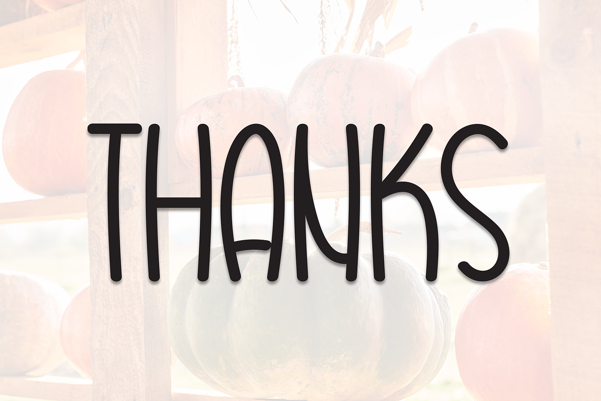 Pumpkin Farmhouse | Script Font, a Script Font by Scratchones (Photo 8 of 8)