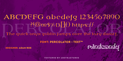 Percolator™, a Font by MINDCANDY (Thumbnail 3 of 4)