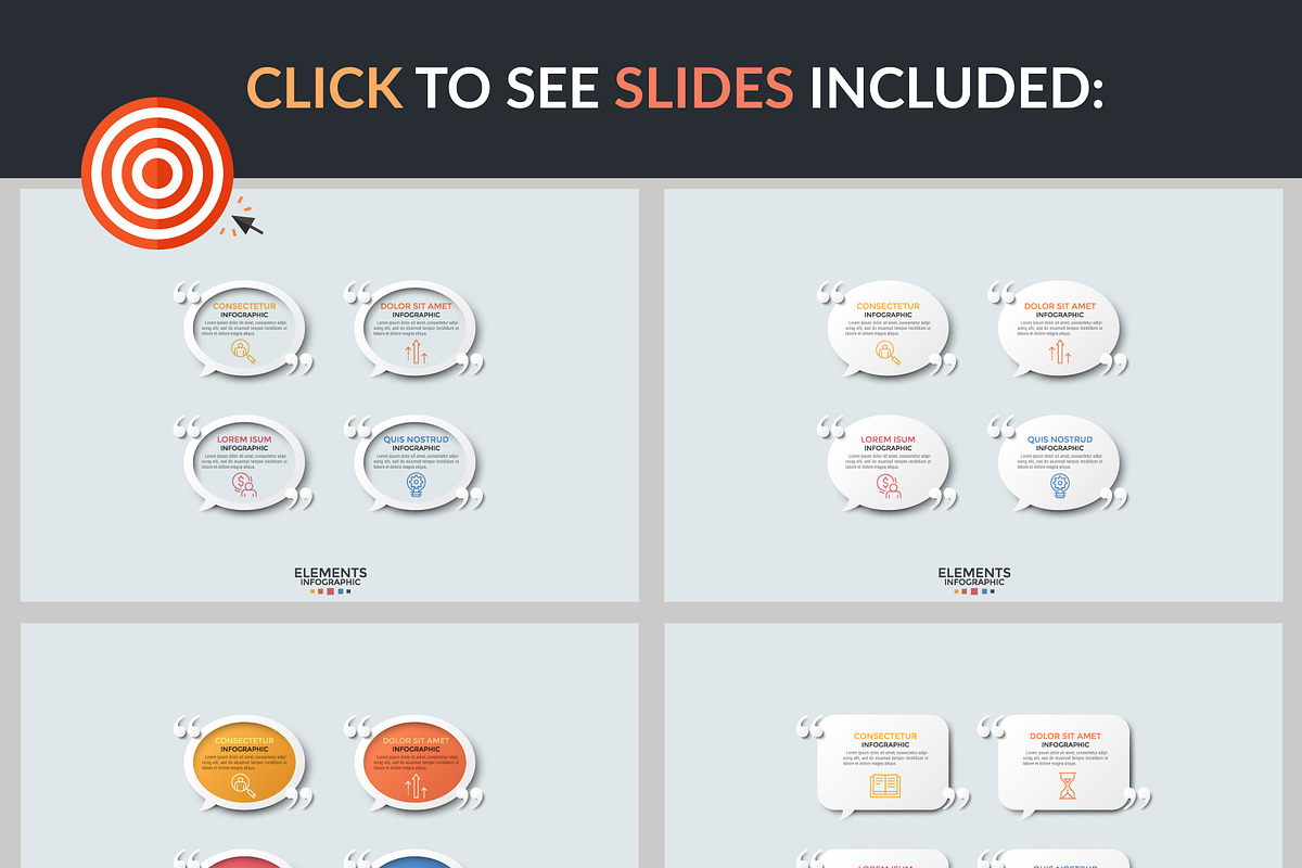 110 Infographic Solutions. Part 1, a Presentation Template by Andrew Kras Design (Photo 10 of 10)