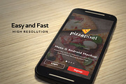 Mockup Moto G Easy Android Mockup 2, an iPhone Mockup by Pizza Pixel (Thumbnail 3 of 5)