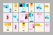 600 Minimalist Instagram Bundle, a Social Media Template by Creatchees.std (Thumbnail 5 of 37)
