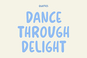 Blue Oasis - Handwritten Font, a Handwritten Font by ariodsgn (Thumbnail 6 of 10)