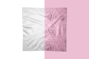 Silk, chiffon scarf mockup, a Product Mockup by NatalyaZelenova (Thumbnail 4 of 5)